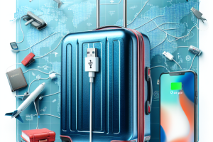 Maletas con cargador USB incorporado: ¡siempre conectado!