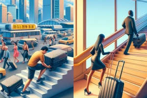 ¿Es mejor comprar una maleta con ruedas o sin ellas?